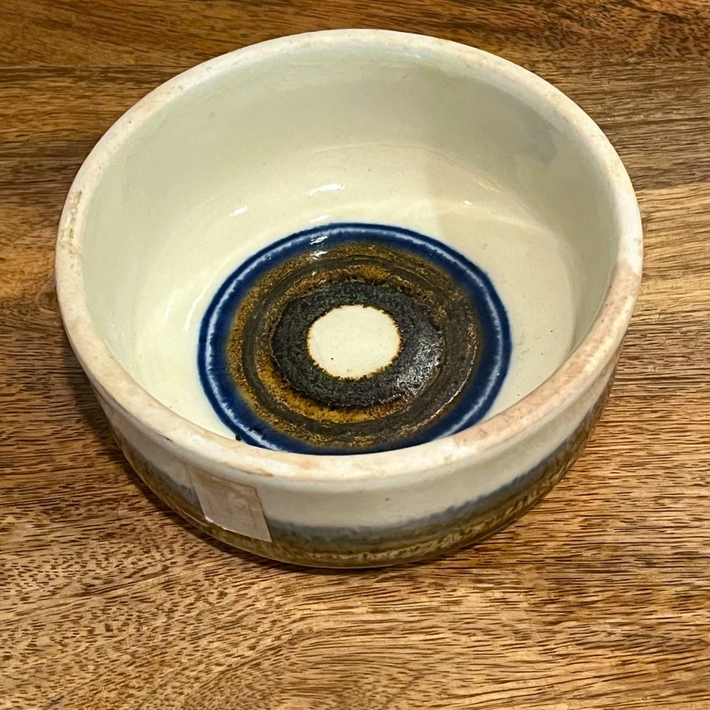 VTG ‘70s Fred Evangel Vintage glazed ceramic bowl